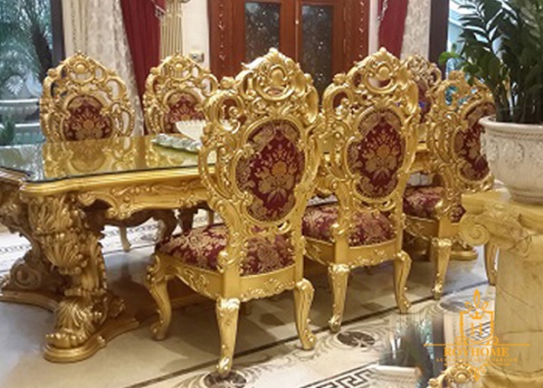 Nội thất biệt thự dát vàng - Công Ty TNHH Kiến Trúc Royhome Việt Nam